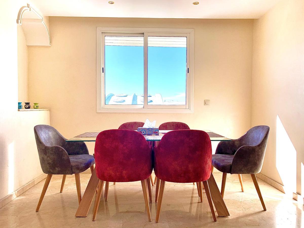 Sab 12 - Amazing View Of The Mosque Hassan. Luxury Apartment. 2 Bedrooms. Casablanca Exteriör bild