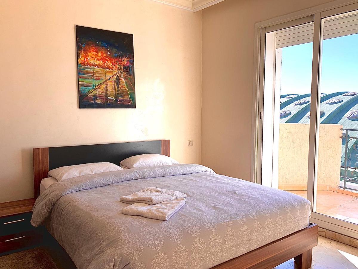 Sab 12 - Amazing View Of The Mosque Hassan. Luxury Apartment. 2 Bedrooms. Casablanca Exteriör bild